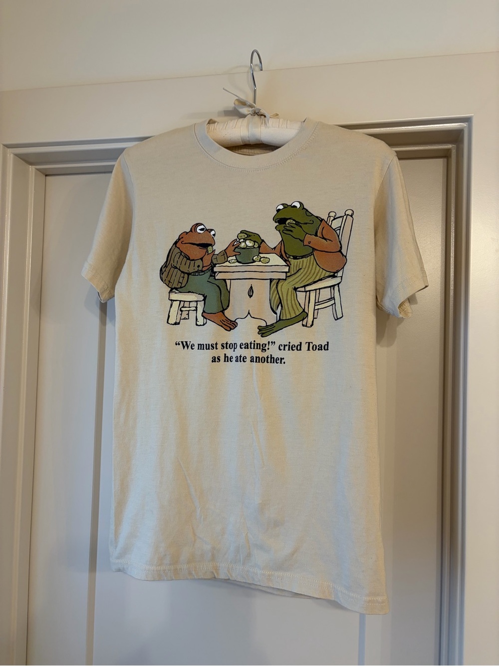Frog and Toad adult S shirt